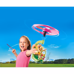 Playmobil Sports & Action Fairy Pull String Flyer Multi-Coloured
