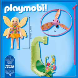 Playmobil Sports & Action Fairy Pull String Flyer Multi-Coloured