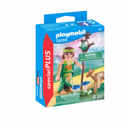 Playmobil SpecialPlus Nymphe et faon, 4 an(s), Multicolore, Plastique