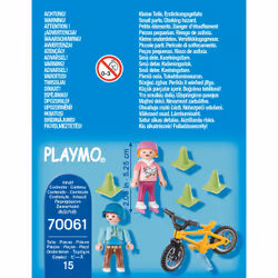 Playmobil SpecialPlus Enfants avec vélo et rollers