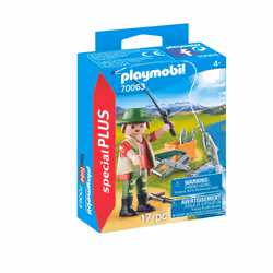Playmobil SpecialPlus Pêcheur à la ligne, 4 an(s), Multicolore, Plastique