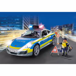 Playmobil City Action Porsche 911 Carrera 4S Police