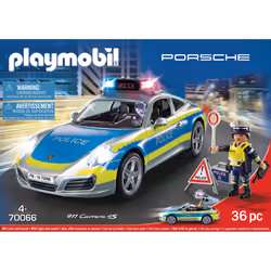 Playmobil City Action Porsche 911 Carrera 4S Police - Vue supplémentaire 8