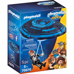 Playmobil The Movie V Rex Dasher avec parachute