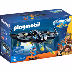 Playmobil The Movie PM MOVIE Robotitron avec drone