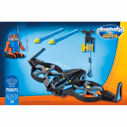Playmobil The Movie PM MOVIE Robotitron avec drone