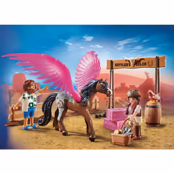 Playmobil The Movie Pm Movie Marla Et Del Cheval Ailé, Action/Aventure, 5 an(s), Multicolore, Plastique