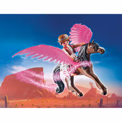 Playmobil The Movie Pm Movie Marla Et Del Cheval Ailé