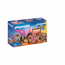 Playmobil The Movie Pm Movie Marla Et Del Cheval Ailé