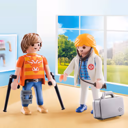 Playmobil Médecin et patient