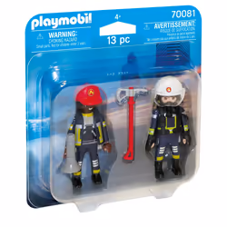 Playmobil Pompiers secouristes, 4 an(s), Multicolore, Plastique