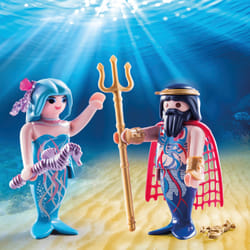 Playmobil Roi Des Mers Et Sirène