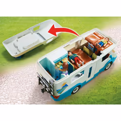Playmobil FamilyFun Famille et camping-car