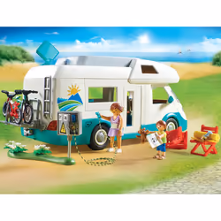 Playmobil FamilyFun Famille et Camping-Car 135 Pièces 3 Figurines - Vue supplémentaire 5