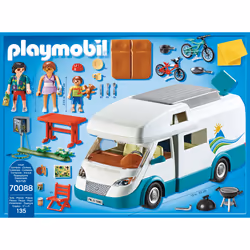 Playmobil FamilyFun Famille et Camping-Car 135 Pièces 3 Figurines - Vue supplémentaire 6