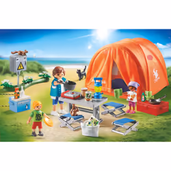 Playmobil FamilyFun Tente et campeurs
