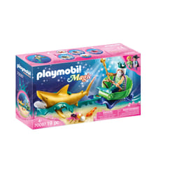 Playmobil Roi des mers avec calèche royale