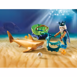 Playmobil Roi des mers avec calèche royale