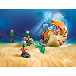 Playmobil Sirène avec escargot des mers