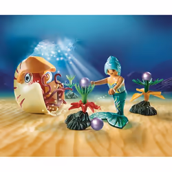 Playmobil Sirène avec escargot des mers