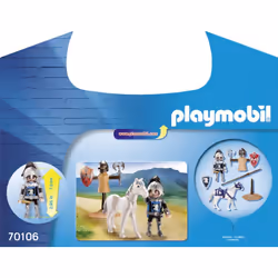 Playmobil Valisette Chevalier Et Entrainement