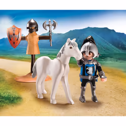 Playmobil Valisette Chevalier Et Entrainement