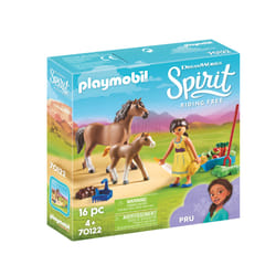 Playmobil Apo avec cheval et poulain