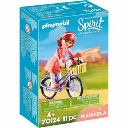 Playmobil Summer Fun Maricela et bicyclette, 4 an(s), Multicolore