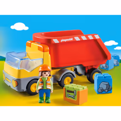 Playmobil 1.2.3 Camion benne