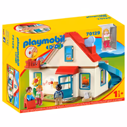 Playmobil 1.2.3 Maison familiale, Action/Aventure, 1,5 an(s), AAA, Multicolore, Plastique