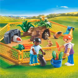 Playmobil Country Enfants avec petits animaux