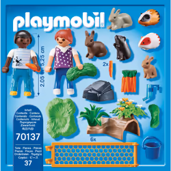 Playmobil Country Enfants avec petits animaux