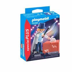 Playmobil SpecialPlus Magicien et boîte, 4 an(s), Multicolore, Plastique