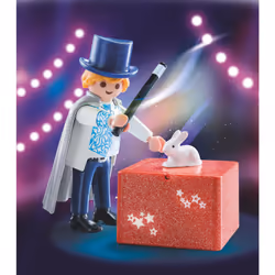 Playmobil SpecialPlus Magicien et boîte