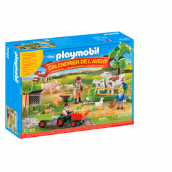Playmobil Country Cal Avent "Animaux de la ferme", Action/Aventure, 4 an(s), Multicolore, Plastique