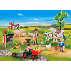 Playmobil Country Cal Avent "Animaux de la ferme"