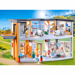 Playmobil City Life Hôpital aménagé