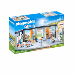 Playmobil Clinique équipée, Figurine jouet, 4 an(s), Plastique, 297 pièce(s), 2,64 kg