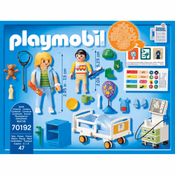 Playmobil City Life Chambre d'hôpital pour enfant