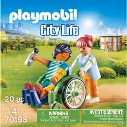 Playmobil City Life Patient en fauteuil roulant - Vue supplémentaire 4