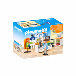 Playmobil City Life Cabinet d'ophtalmologie, Action/Aventure, 4 an(s), Multicolore, Plastique