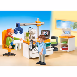 Playmobil City Life Cabinet d'ophtalmologie