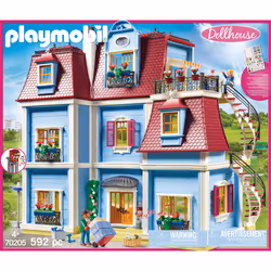 Playmobil Dollhouse Grande Maison Traditionnelle 592 Pièces Multicolore - Vue supplémentaire 4