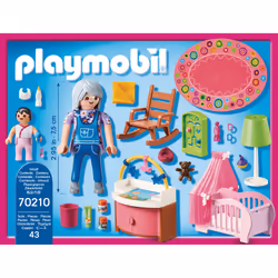 Playmobil Dollhouse Chambre de bébé