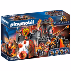 Playmobil Knights Forteresse volcanique des Burnham Raider, 5 an(s), Multicolore, Plastique