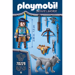 Playmobil Knights Arbalétrier Novelmore Et Loup