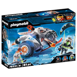 Playmobil Top Agents Véhicule des neiges de la Spy Team