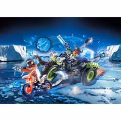 Playmobil Top Agents Moto des neiges des Rebelles arctiques