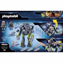 Playmobil Top Agents Robot des neiges des Rebelles arctiques