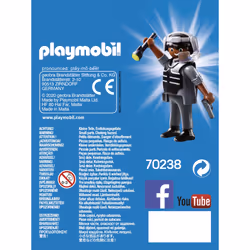 Playmobil Playmo-Friends Policier D'Élite